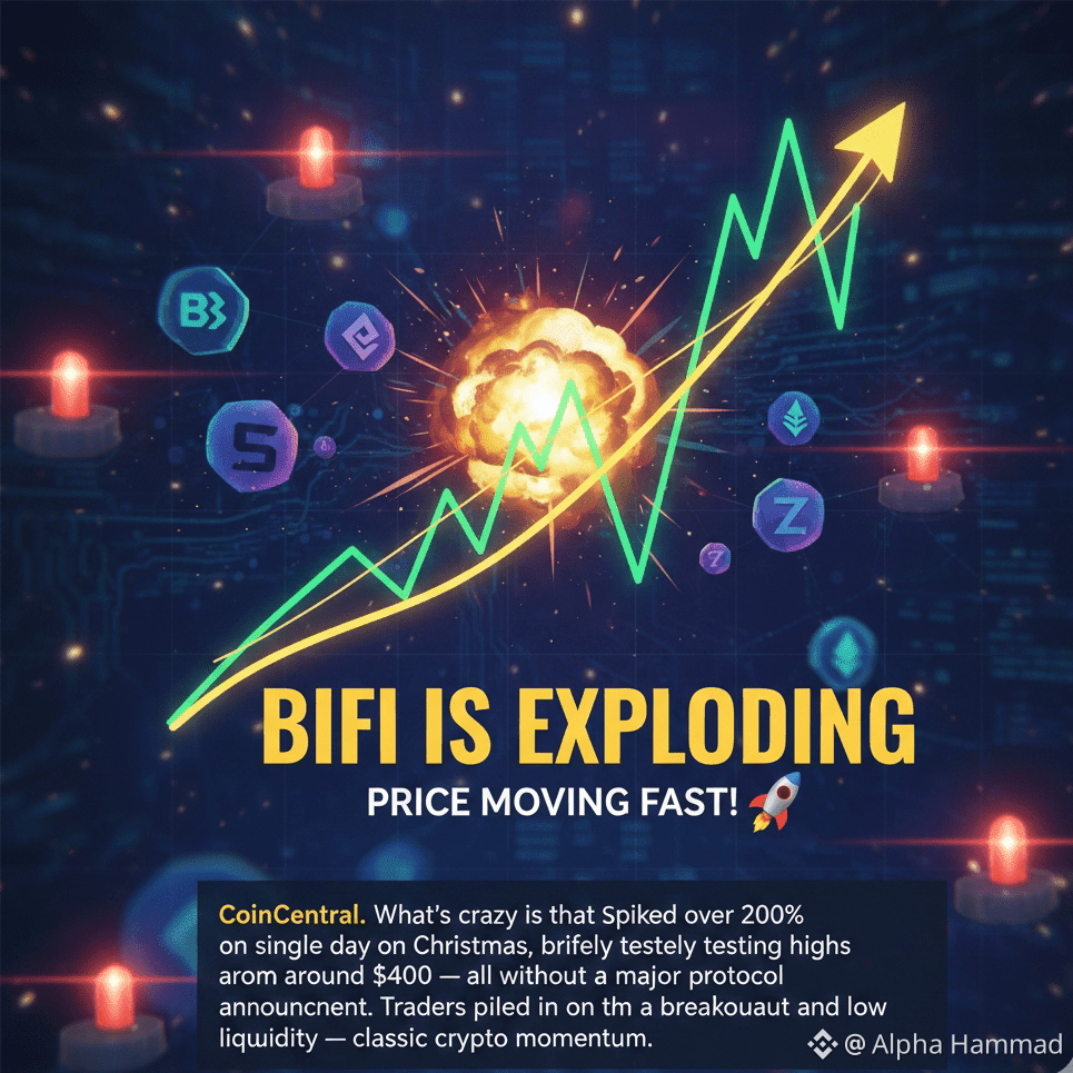 BIFI IS EXPLODING — PRICE MOVING FAST! Have you seen | Alpha Hammad on  Binance Square