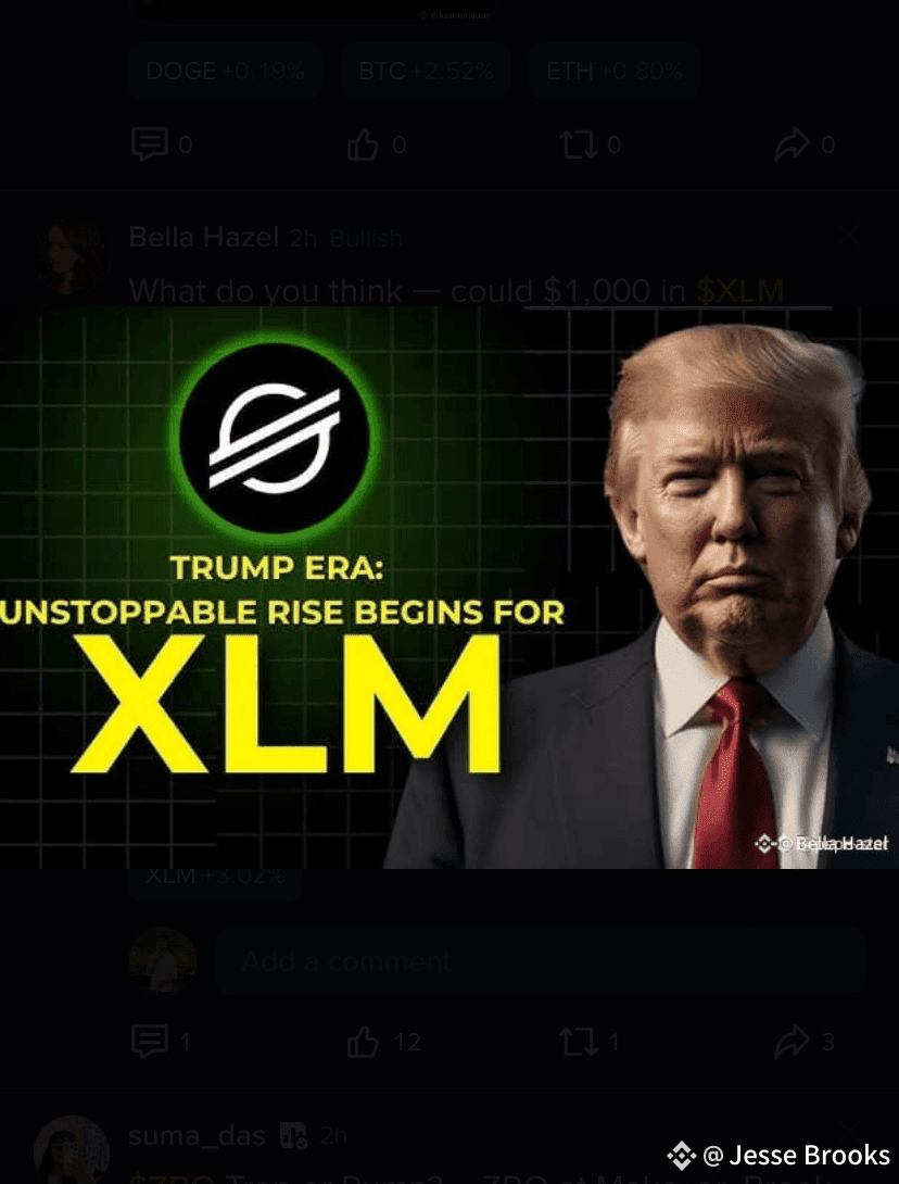 What do you think — could $1,000 in $XLM really turn into | Jesse Brooks on  Binance Square