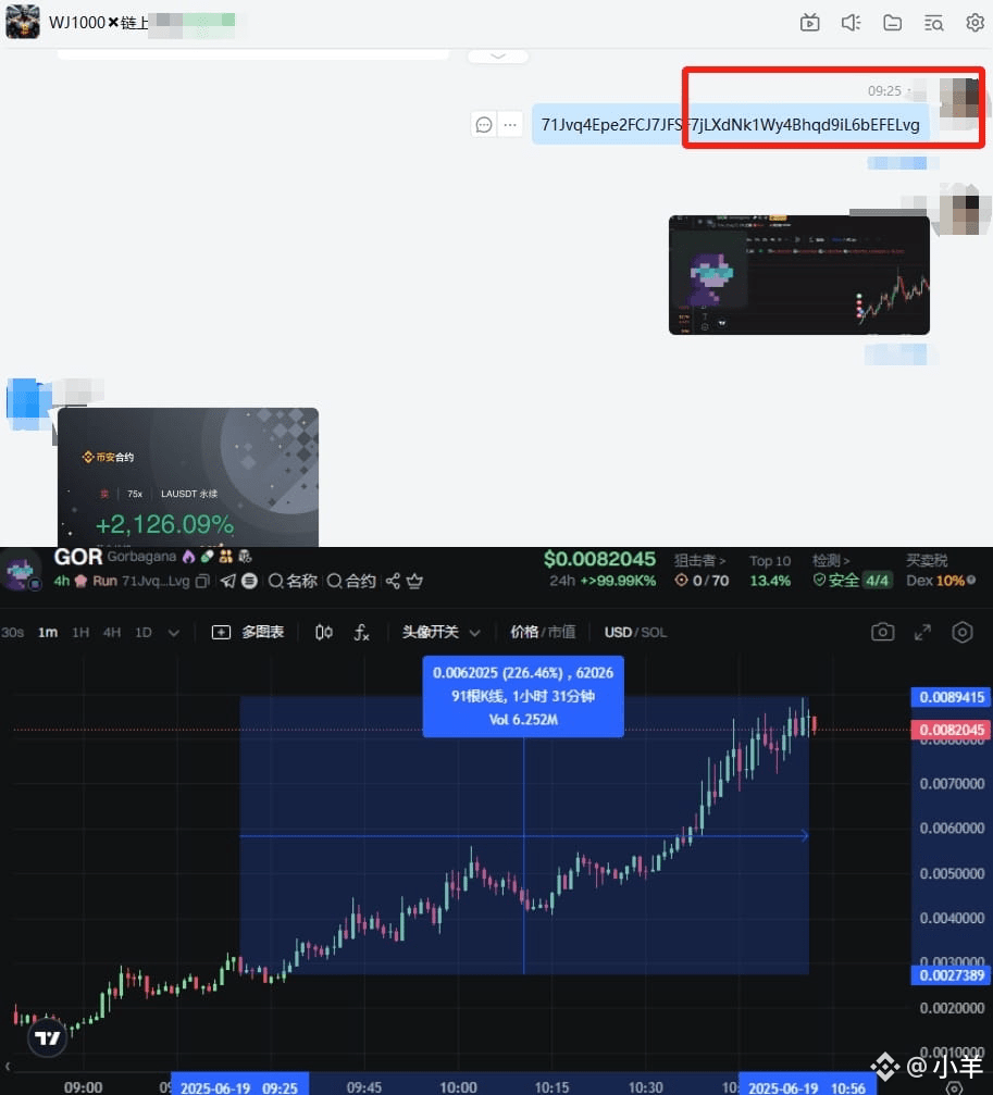 GOR is the meme coin of sol, and Solana co-founder toly also | 小羊 on  Binance Square