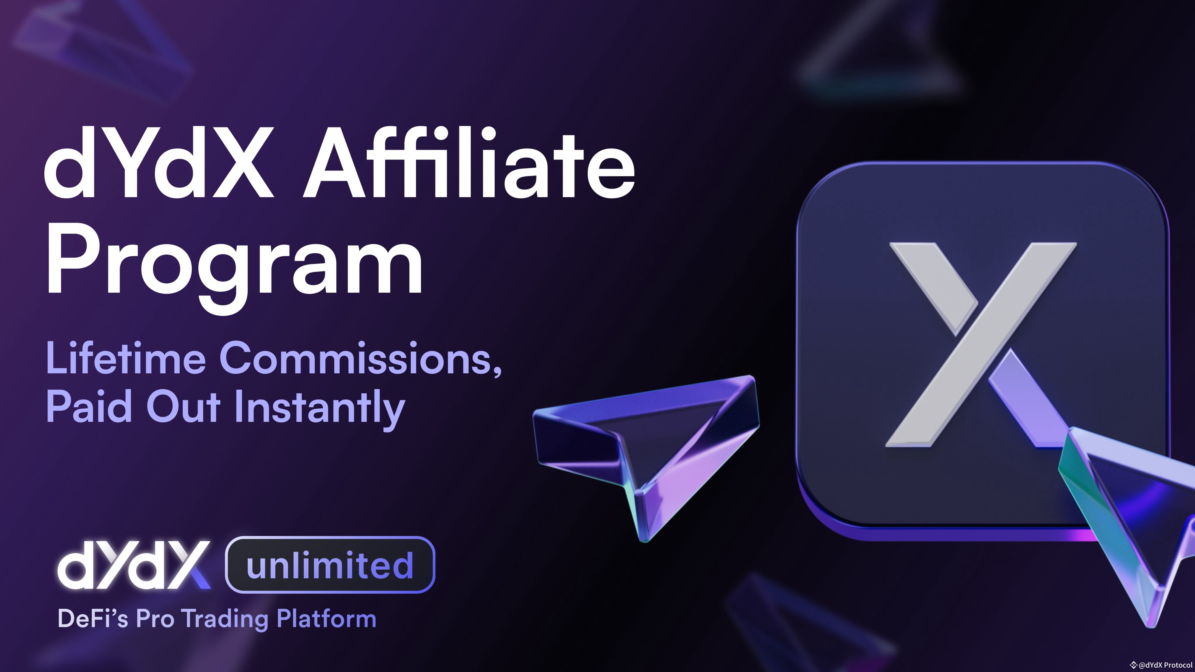 Introducing the dYdX Affiliate Program. A program designed | dYdX ...