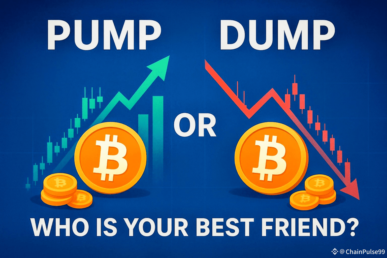 Who Is Your Best Friend in the Crypto Market — Dump or Pump? | ChainPulse99  on Binance Square