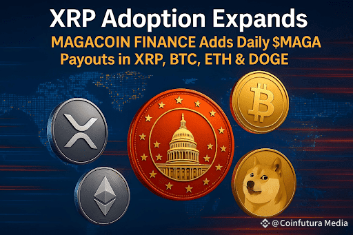 XRP Adoption Expands - MAGACOIN FINANCE Adds Daily $MAGA Payouts in XRP, BTC, ETH & DOGE