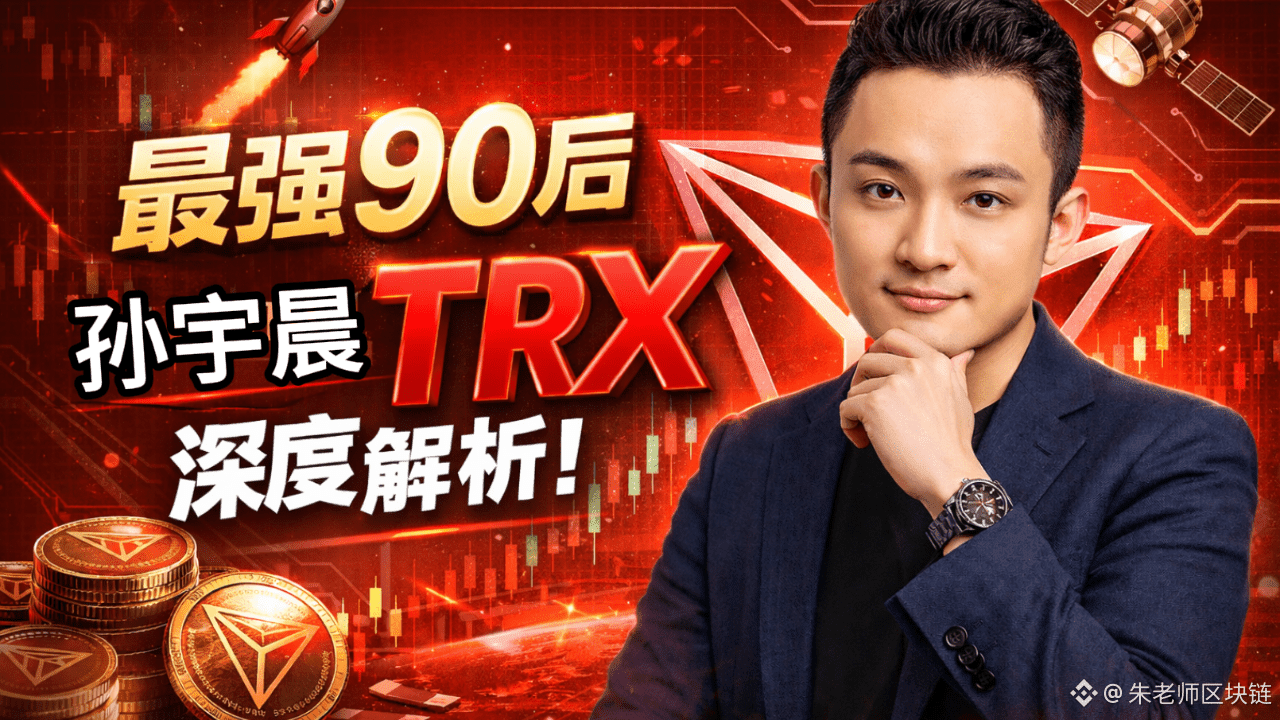 最强90后，孙宇晨TRX深度解析！ | 朱老师区块链على Binance Square