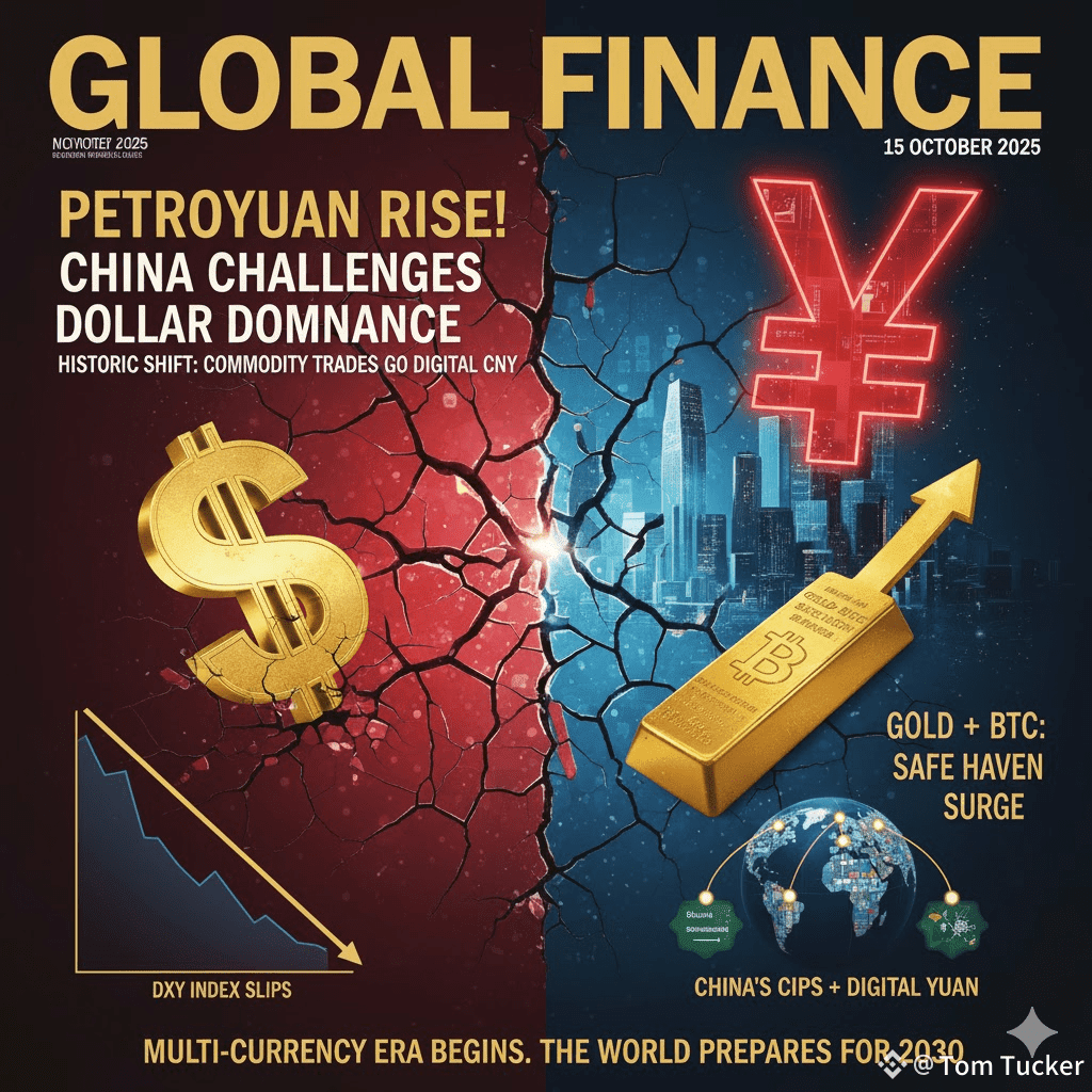🇨🇳 Petroyuan Era Begins: China Challenges U.S. Dollar Domi | Tom Tucker  på Binance Square
