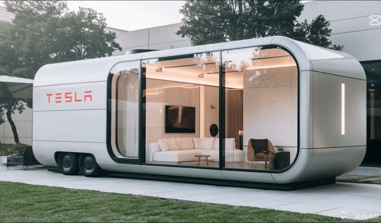 Elon Musk introduced the Tesla autonomous house for just | ibda69 on Binance Square