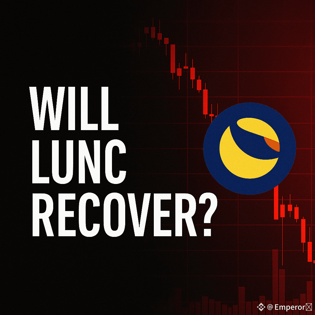 Before crashing, $LUNC had a $40B market cap and just 340M | Emperorㅤ on  Binance Square