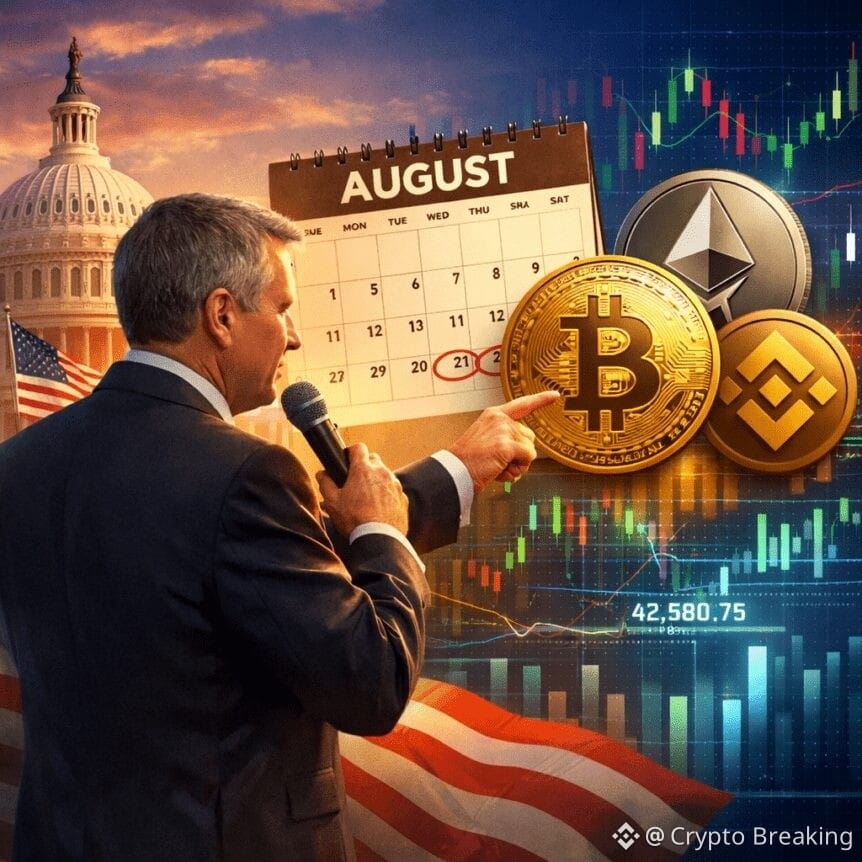 Us Senator Sets Sights On August Crypto Market Structure Vote