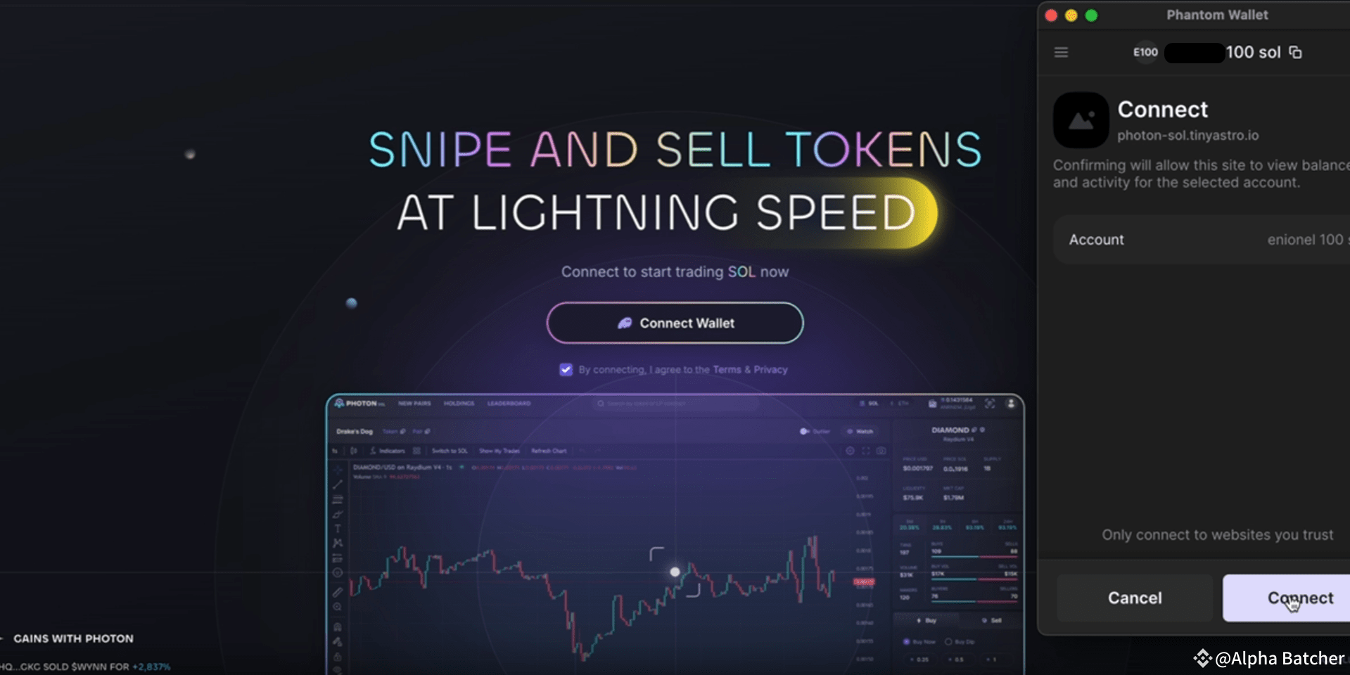 Every day I trade memecoins in the trenches and earn between 5 to 10 SOL |  Alpha Batcher on Binance Square