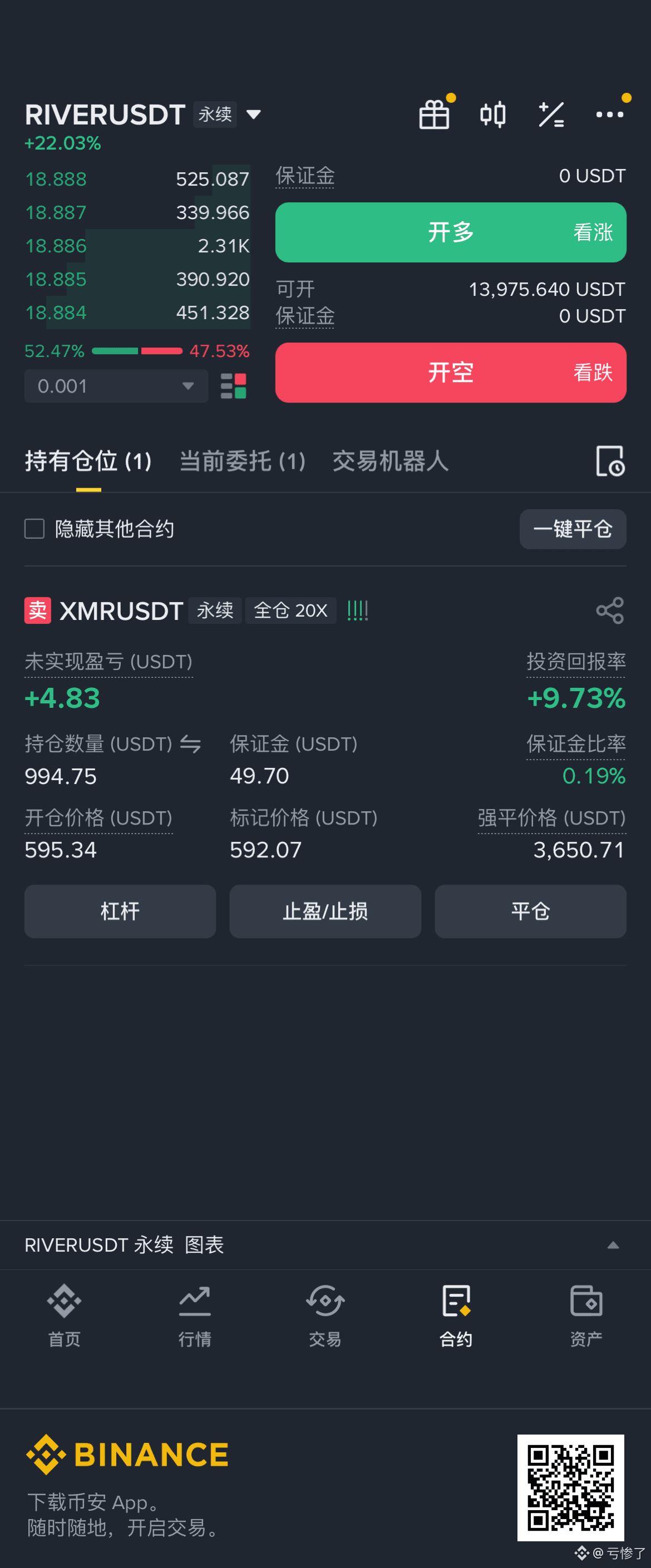 打个飞机睡觉，狗玩意，保证金足足的| 亏惨了sur Binance Square