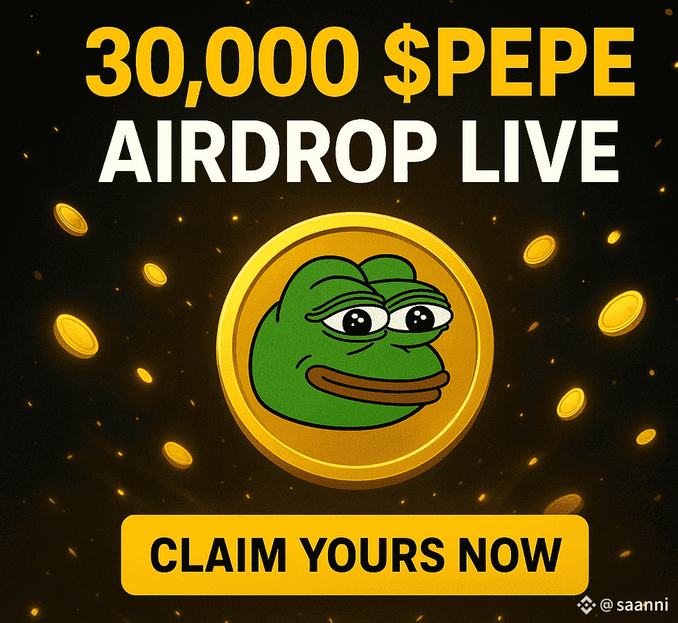 🎉 30,000 $PEPE Airdrop is LIVE Claim your free drop now and | saanni_ on  Binance Square
