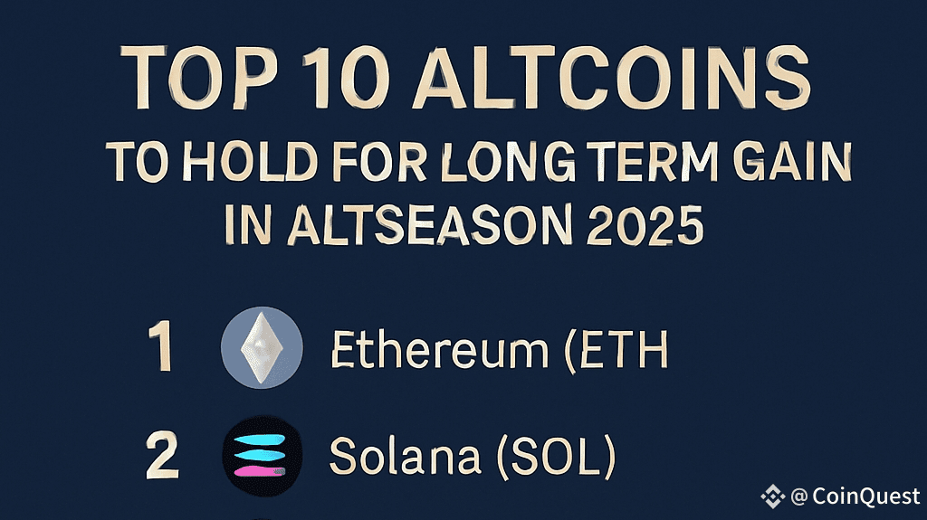 🚀 Top 10 Altcoins to Hold for Long-Term Gains in Altseason 2025 ...
