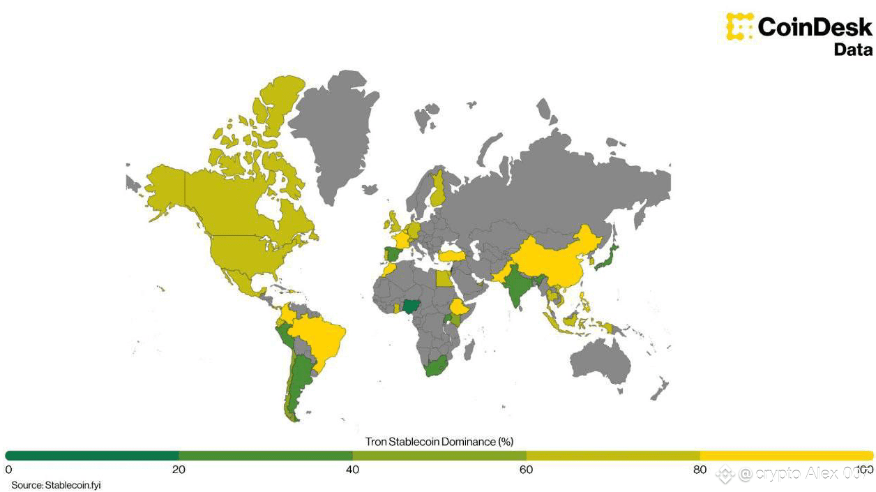 TRON – leader in stablecoin transfers in developing countries | crypto Alex  007 on Binance Square