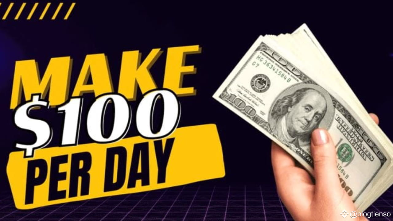 How to Make $100 a Day with $10,000 in Cryptocurrency Trading | blogtienso  on Binance Square