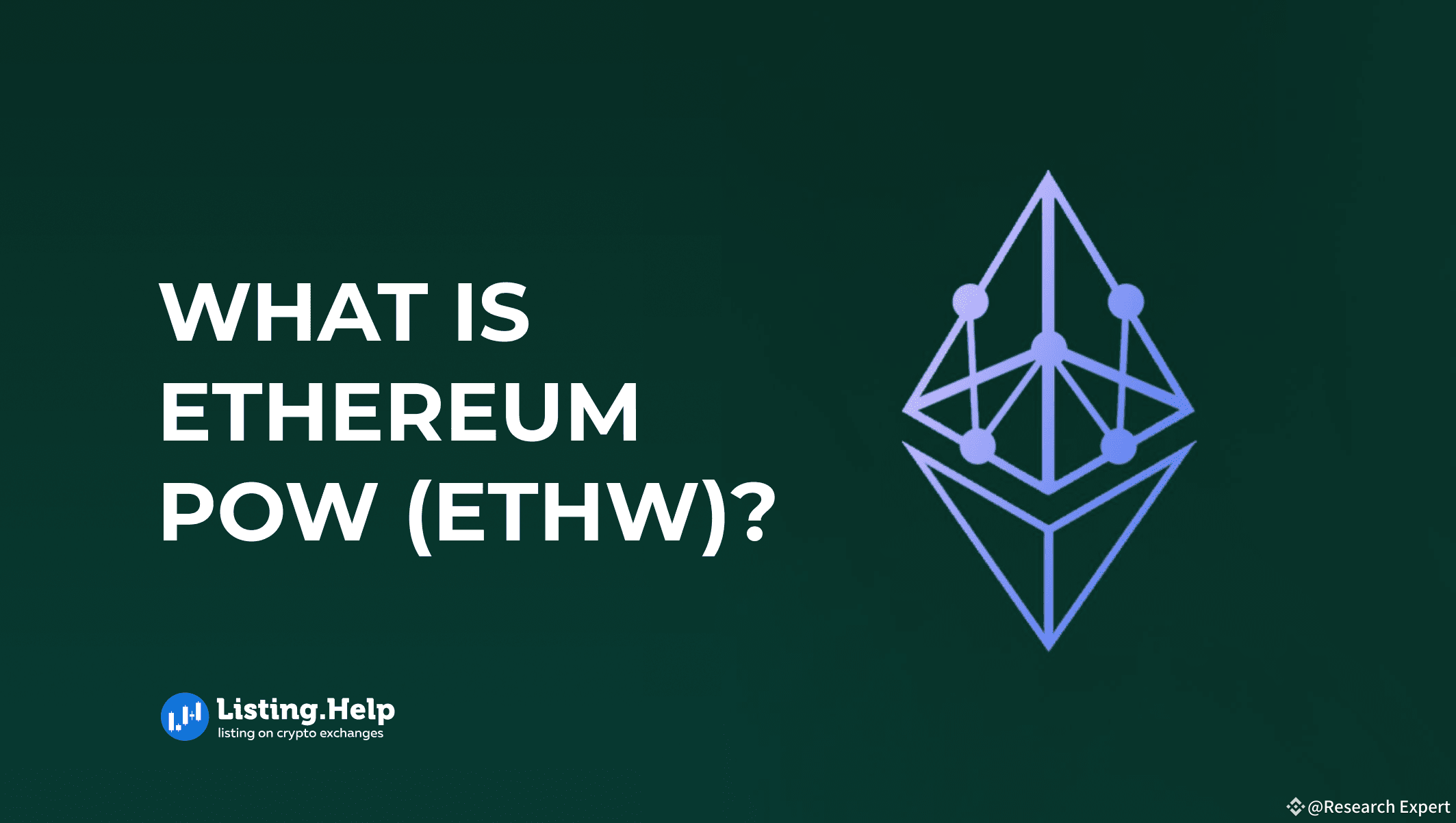 🤯¿Qué es el token EthereumPoW (ETHW)? 🚨 | Research Expert en Binance  Square