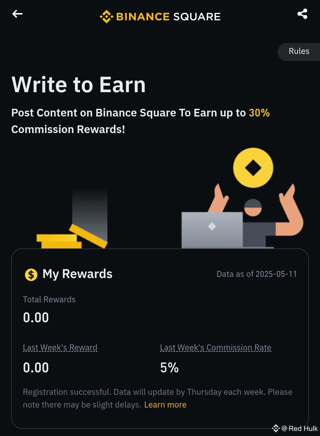 Monetize Your Crypto Knowledge: Earn up to 30% Commission Rewards on Binance  Square | Red Hulk on Binance Square