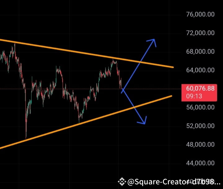 the btc price is going up or below ? | Fisuuu on Binance Square