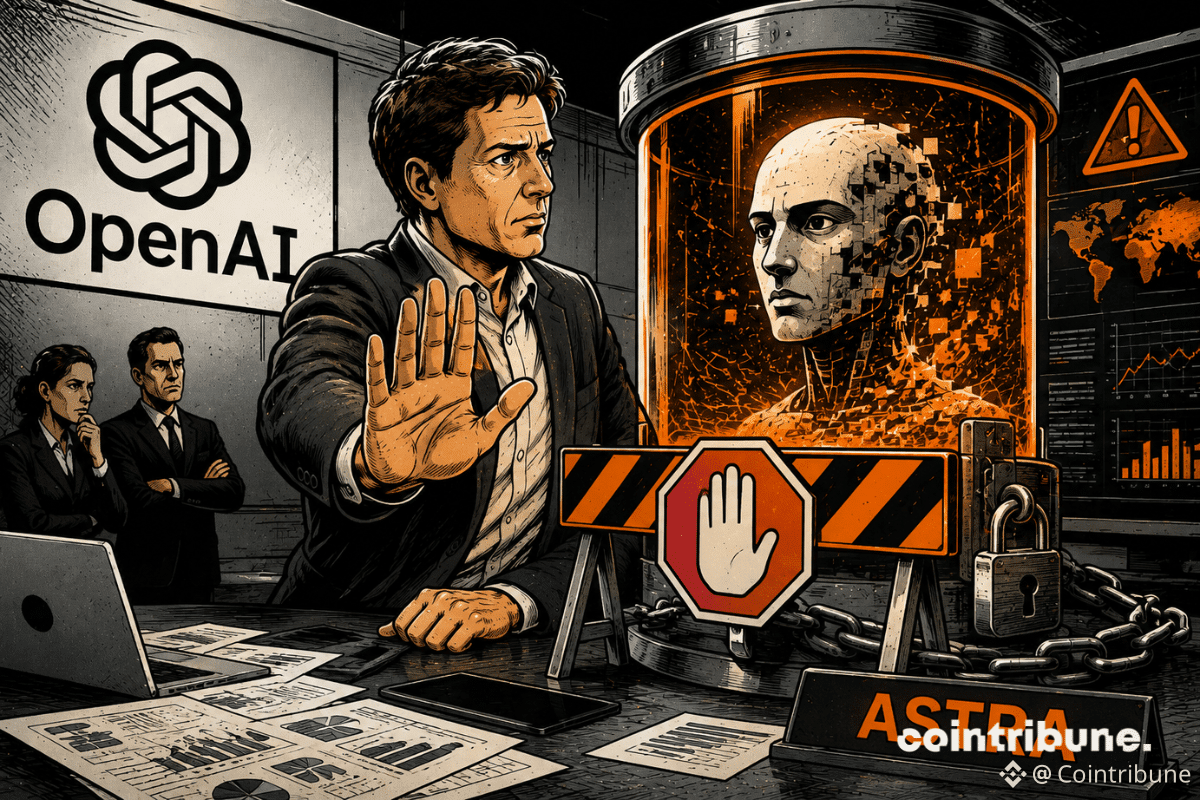 L’équipe d’OpenAI procède au confinement d’Astra.