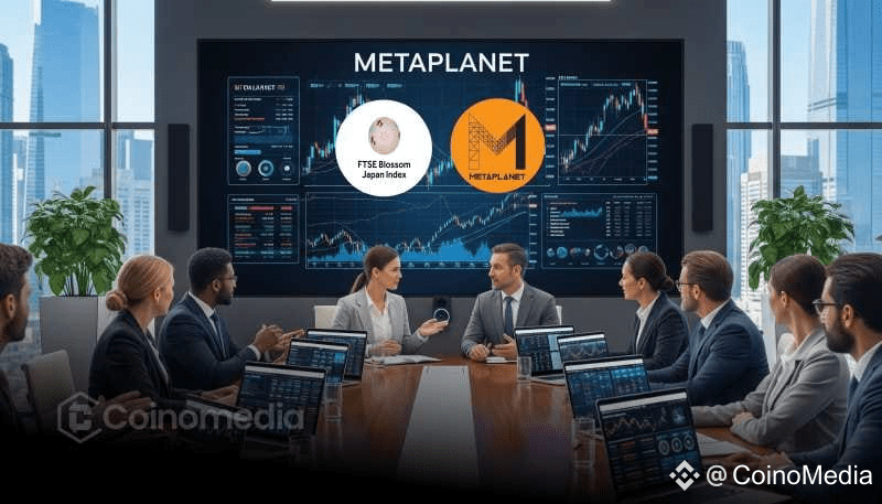 Metaplanet Joins FTSE Japan Index After Q2 Surge