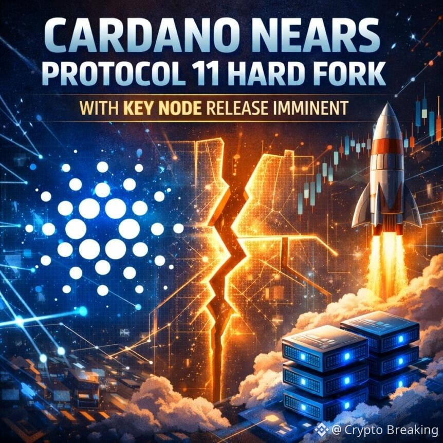 Cb 458808 Cardano Nears Protocol 11 Hard Fork With Key Node Release Imminent