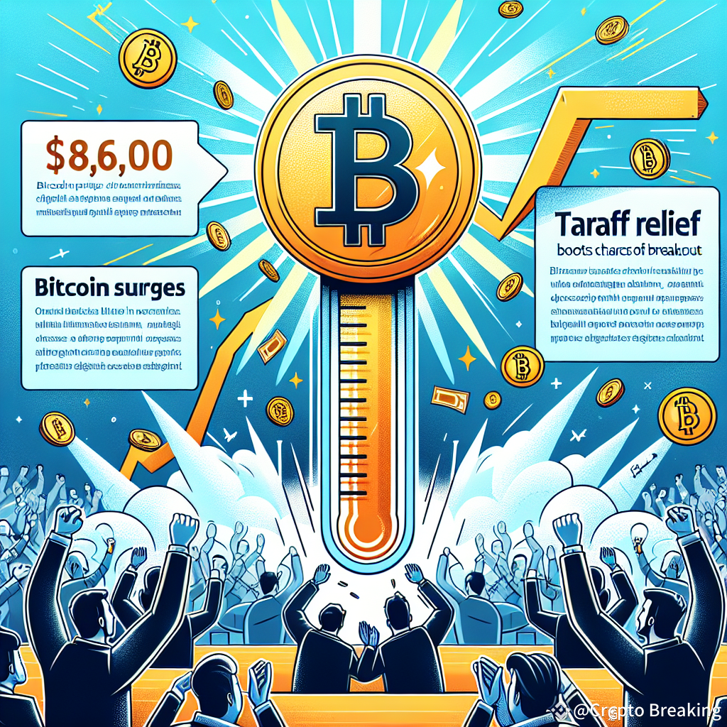 Bitcoin price surges to $86,000 as Trump tariff relief boosts chances ...