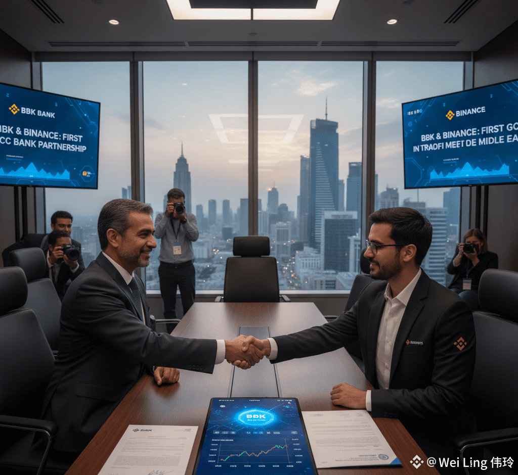 Partnership & Regulatory News ​BBK Becomes First GCC Bank | Wei Ling 伟玲 on  Binance Square
