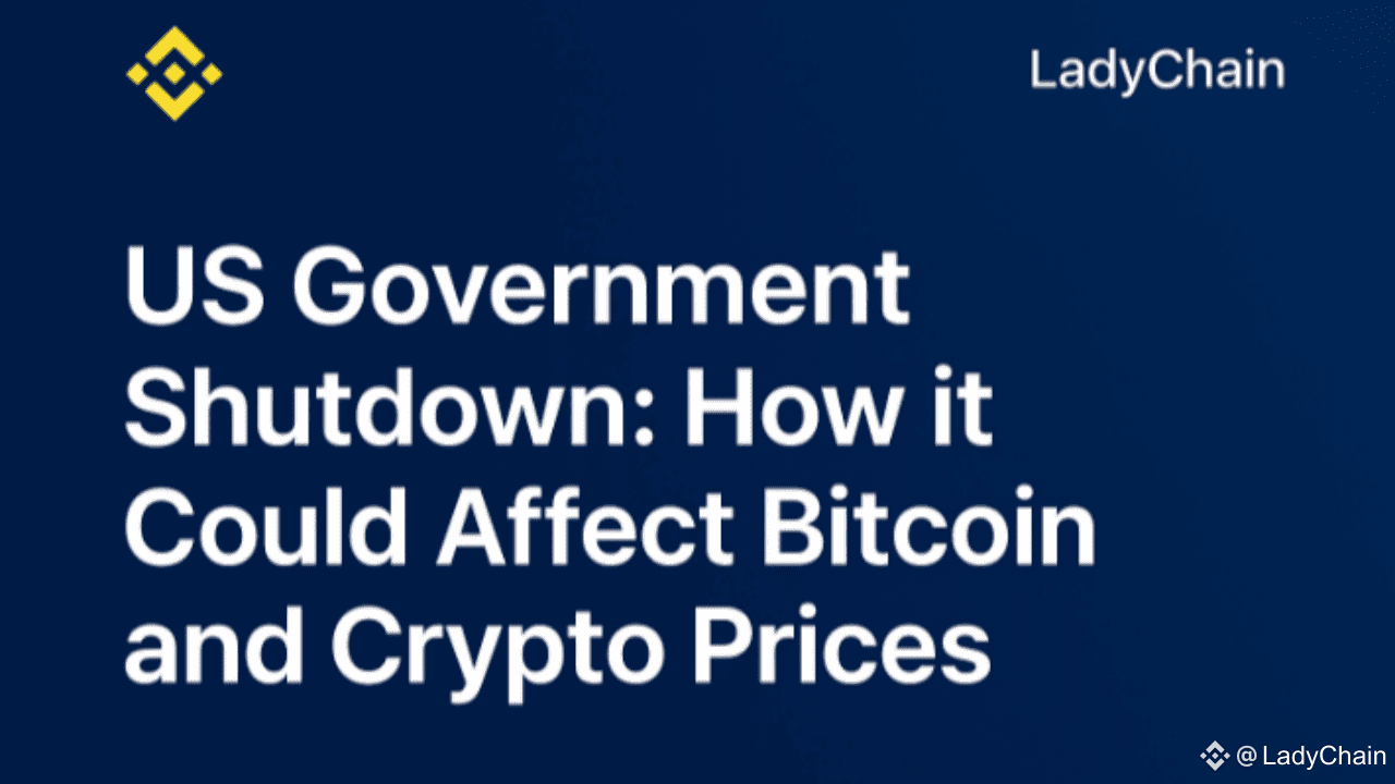 Shutdown del Gobierno de EE. UU.: ¿Cómo afecta a los precios de Bitcoin y  al mercado de criptomonedas? | LadyChain en Binance Square