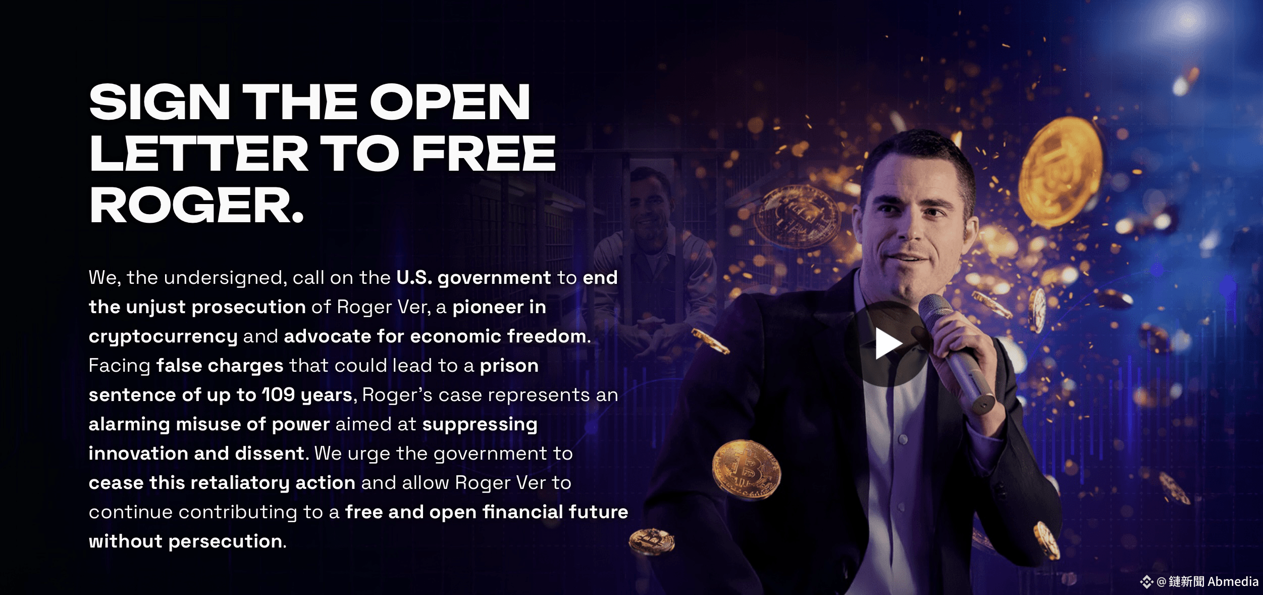 Ripple 和Kraken 的早期投資人，比特幣耶穌Roger Ver 發生什麼事了？ | 鏈新聞Abmedia on Binance Square