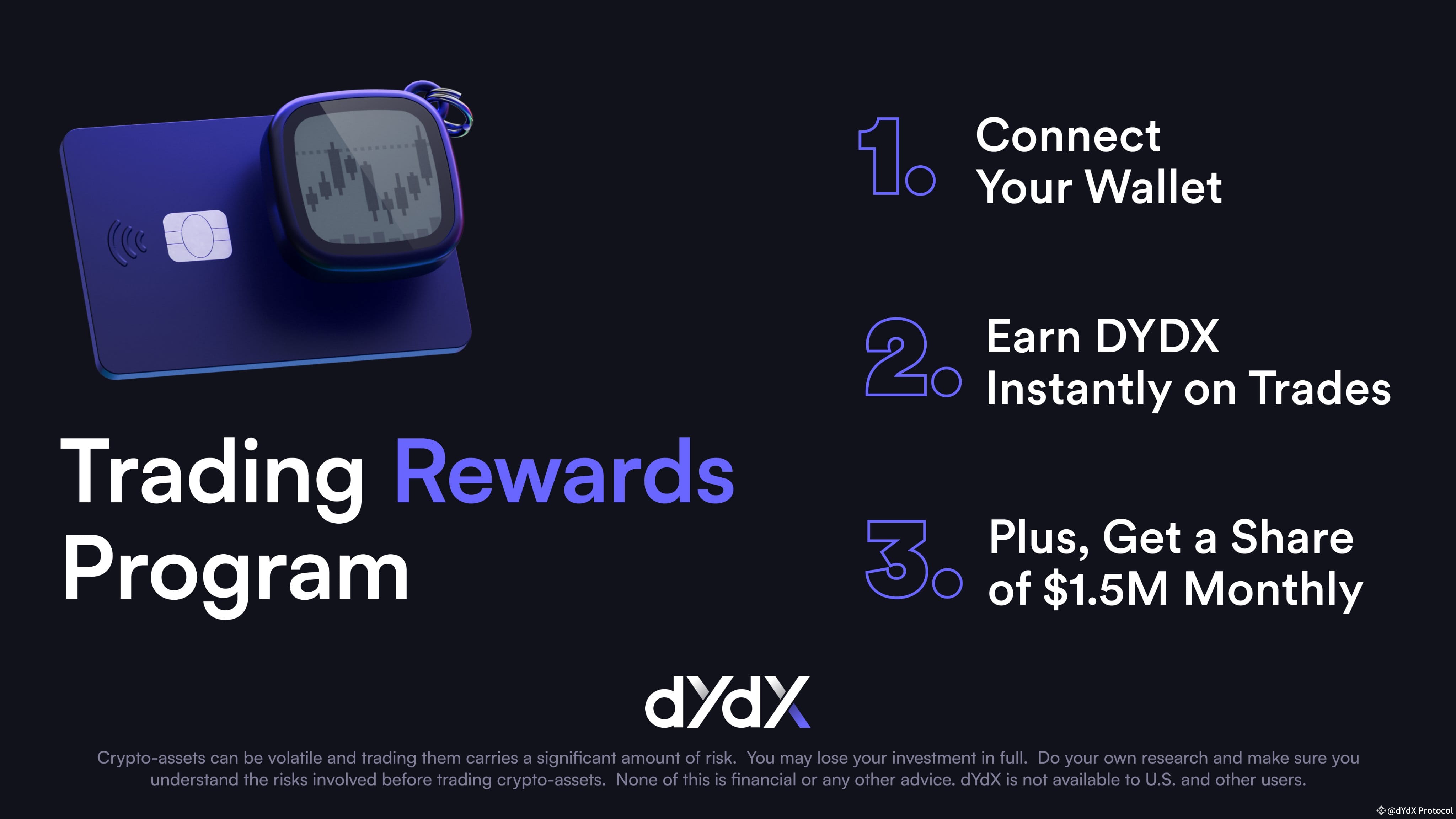 dYdX. Allowing you to turn fees into token rewards 🤝 Lear | dYdX ...