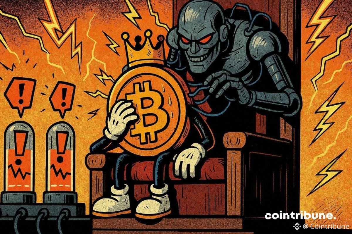 Le Hashrate bitcoin chute drastiquement, le BTC est épuisé et se fait volé son anergie par l’IA.