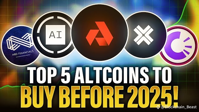 5 ALTCOINS THAT COULD MAKE YOU A MILLIONAIRE BY 2025 🚀 | Alpha Crypto ...