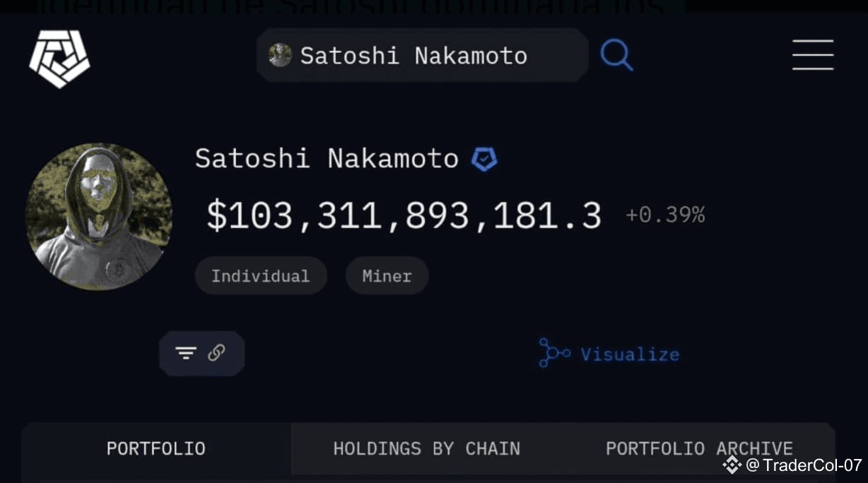 What Would Happen If Satoshi Nakamoto Liquidated $100 | TraderCol-07 on  Binance Square