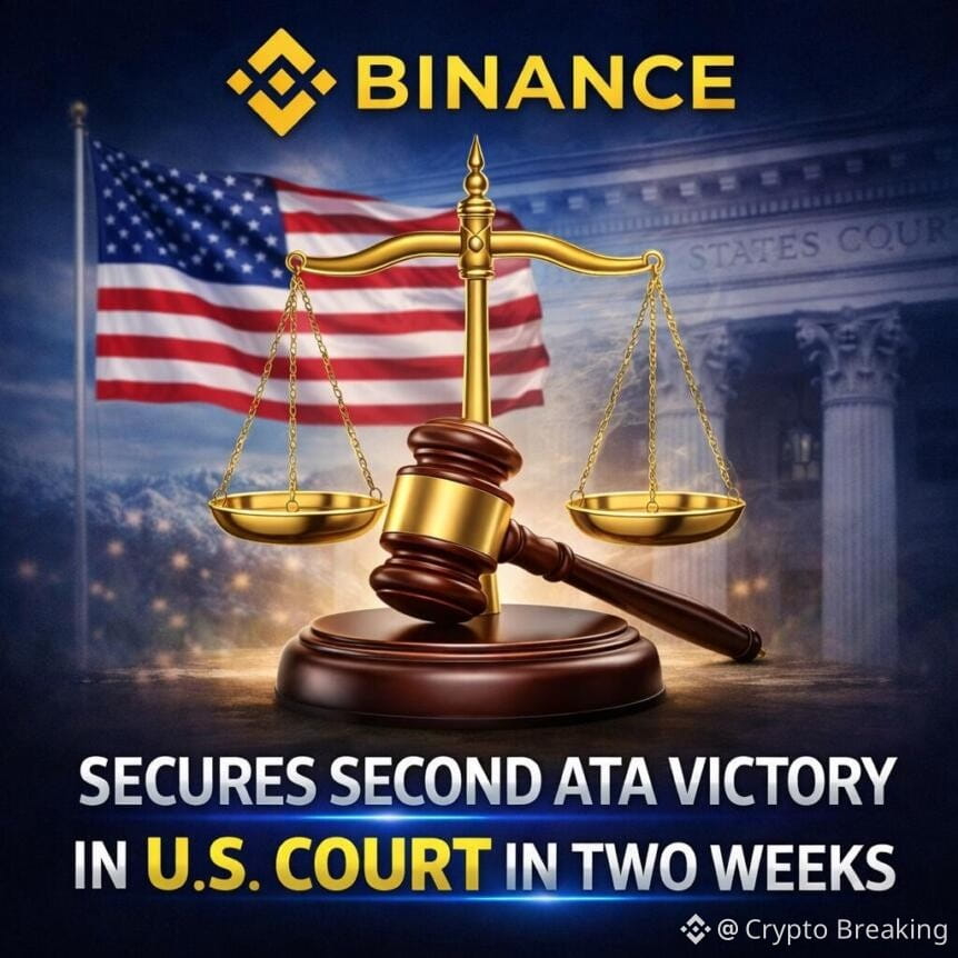 Binance Secures Second Ata Victory In U.s. Court In Two Weeks
