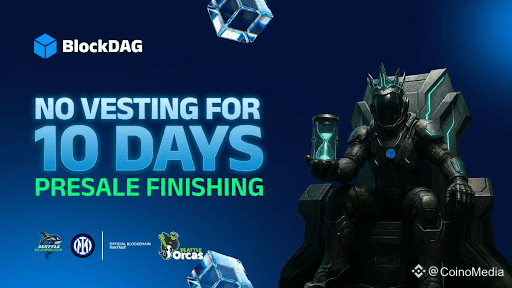 BlockDAG Unveils 8-Day No Vesting Window as KAS Tests $0.090 and ATOM Holds Key Support