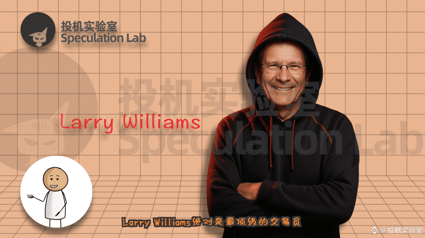 超级离谱的刺客打法！蓝星最强交易员Larry Williams的策略做比特币绝了，胜率81%.74%，做XRP更绝！！！ | 投机实验室на  Binance Square
