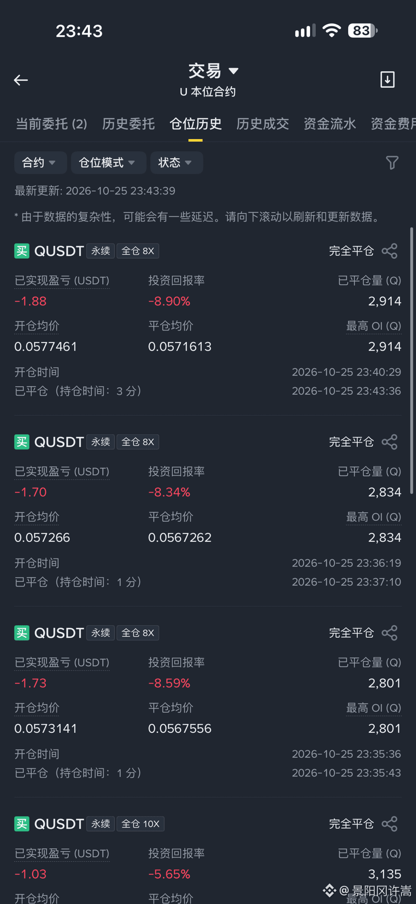 $Q Fuck your mother, did someone in your family die? | 景阳冈许嵩 on Binance ...