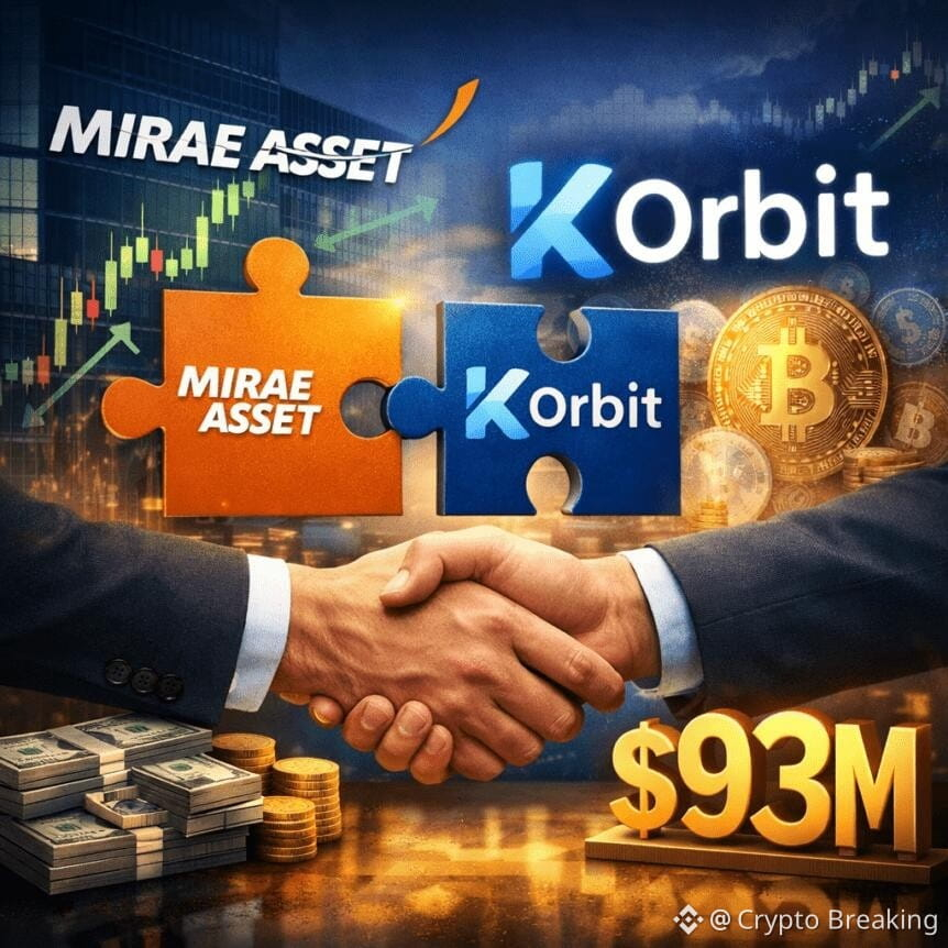 Mirae Asset To Buy 92% Stake In Korbit For $93m
