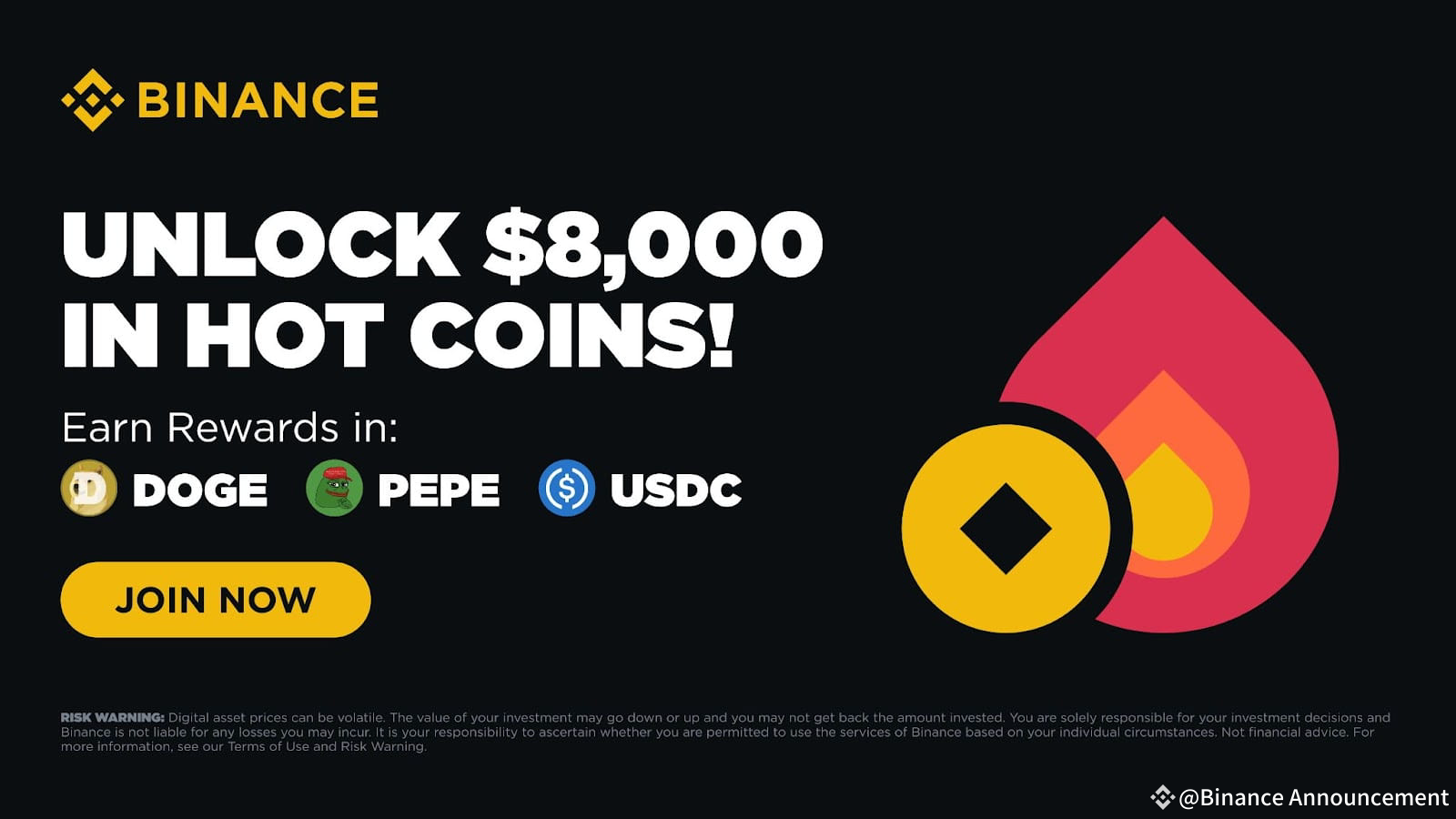 Balkan Hot Coin Festa: Complete Your First EUR Deposit or Crypto Purchase  to Unlock $8,000 Worth of the Coin of Your Choice! | Binance Announcement  on Binance Square