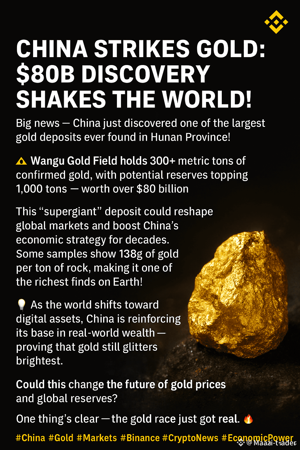 Economic impact and gold discovery news