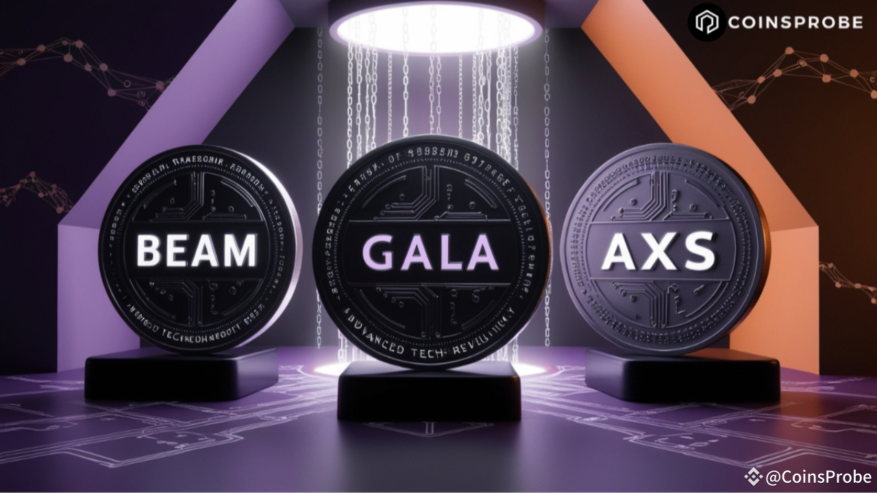 Top Gaming Tokens BEAM, GALA, and AXS Faces Key Resistance Levels: What ...