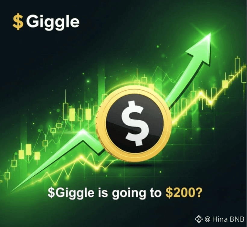 Giggle Chart $GIGGLE TO $500? 🚀🔥 This chart isn’t just bullish — it’s | Hina BNB on ...