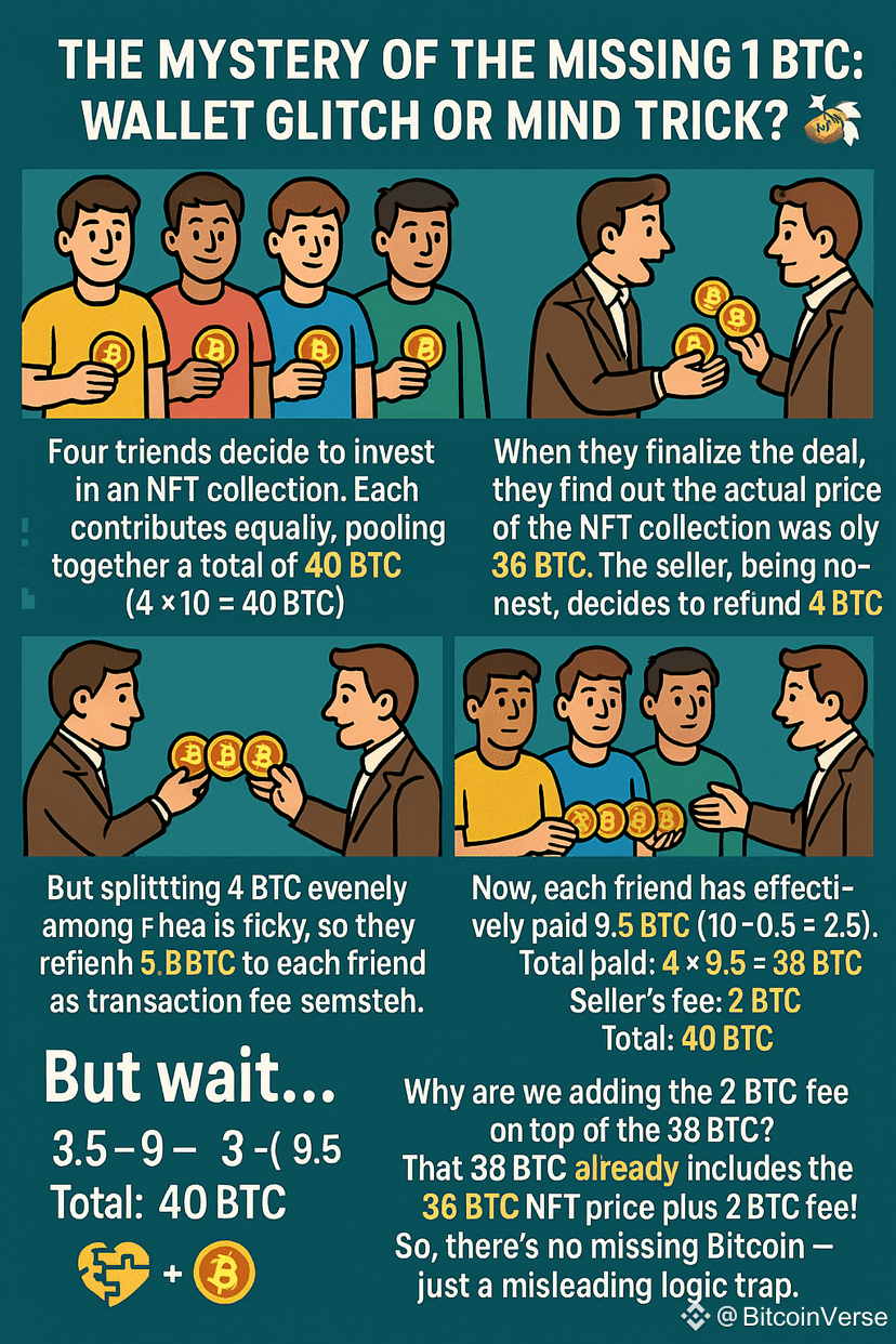 The Mystery of the Missing 1 BTC: Wallet Glitch or Mind | BitcoinVerse on  Binance Square