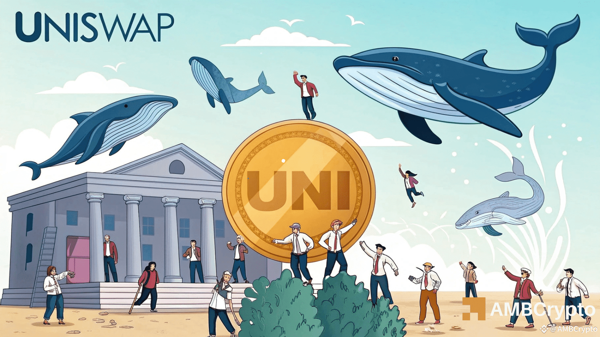 Whales pull Uniswap off exchanges: Is a bullish reversal near?