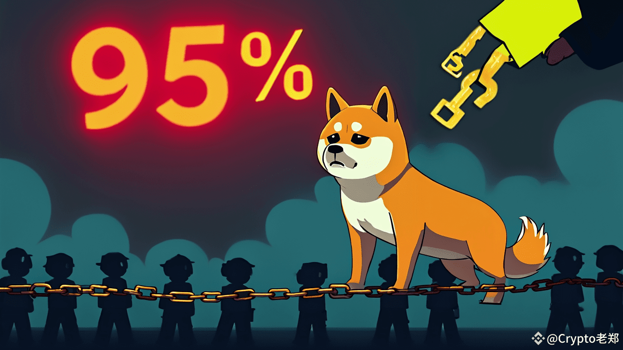 Dogecoin Faces Its Biggest Crisis Ever: 95% of Users Suddenly Leave, What  Secrets Lie Behind? | Crypto老郑 on Binance Square