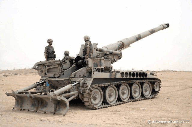 Greece will sell 60 heavy M110A2 self-propelled guns with a |  ResidentEvil2020777 on Binance Square