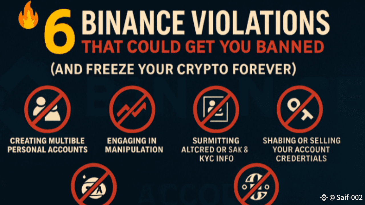 6 Binance Mistakes That Could Get You BANNED (and Freeze Your Crypto