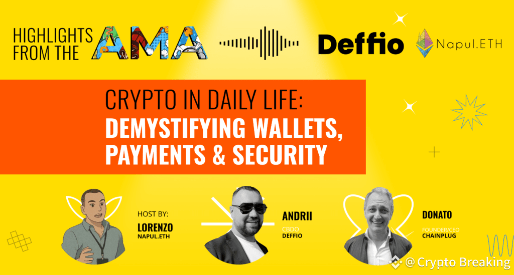 Key Takeaways From The Ama Session «crypto In Daily Life: Demystifying Wallets, Payments And Security»
