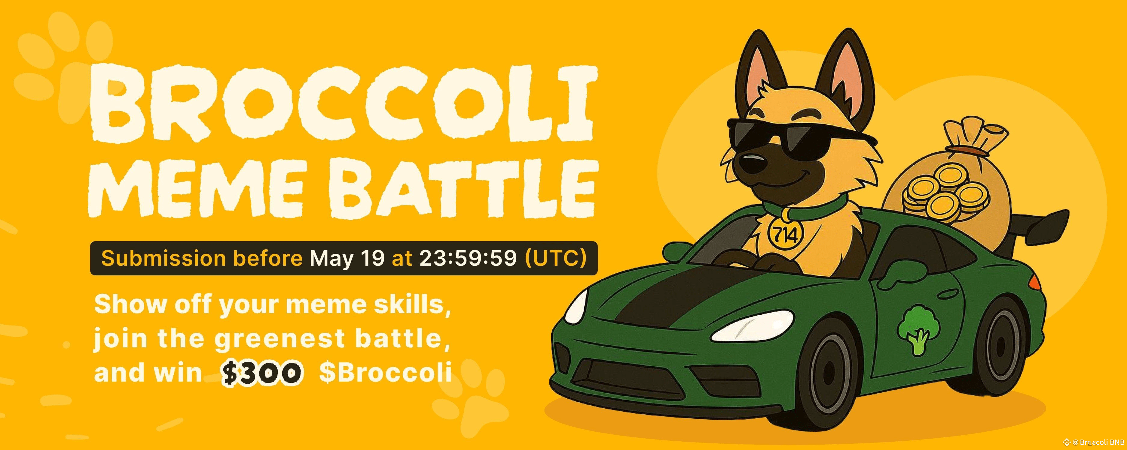 🥦 BROCCOLI MEME BATTLE IS LIVE! 🥦 Get creative, go viral | Broccoli BNB ...