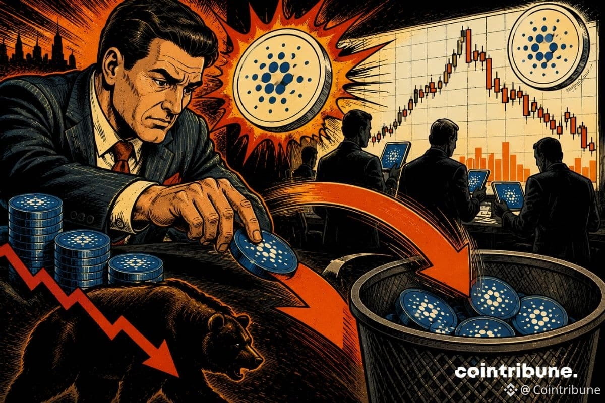 Les baleines Cardano réduisent leurs positions après le rebond de la crypto ADA.