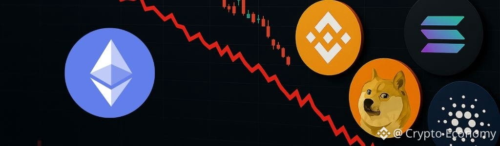 Altcoins Suffer Steeper Declines