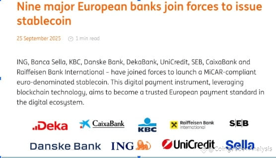 nine major European banks